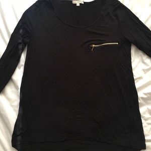 Black long sleeve shirt